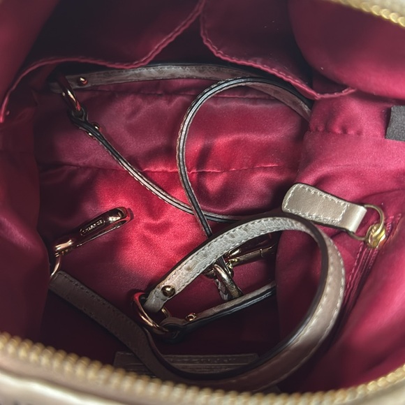 EUC✨COACH MADISON SOPHIA SEQUIN MINI SATCHEL NO CALLOUTS - Picture 8 of 8